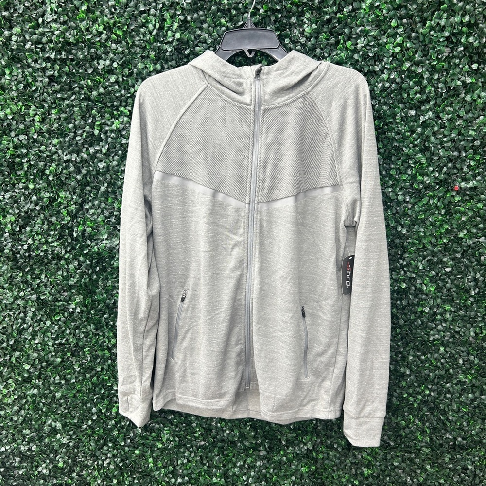 BCG Gray Athletic Hoodie (damaged sleeve see pics)